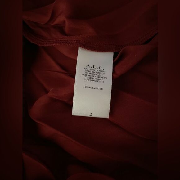 A.L.C. Strapless Pleated Dress size 2 - Picture 13 of 13